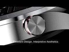 Επιχείρηση Smartwatch ατόμων με τη BT που καλεί το Μαύρο κραμάτων ψευδάργυρου σιλικόνης Rtl8763ew